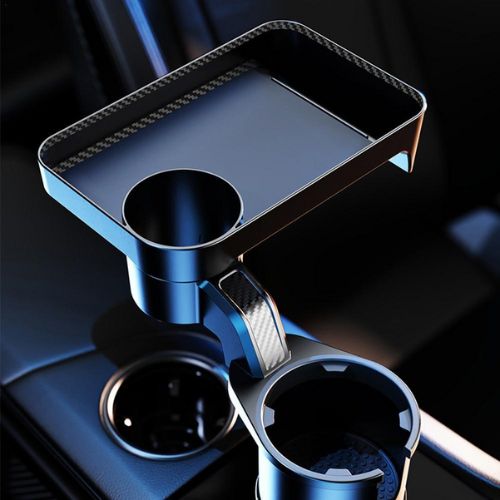Multifunctional Car Cup Holder With Tray