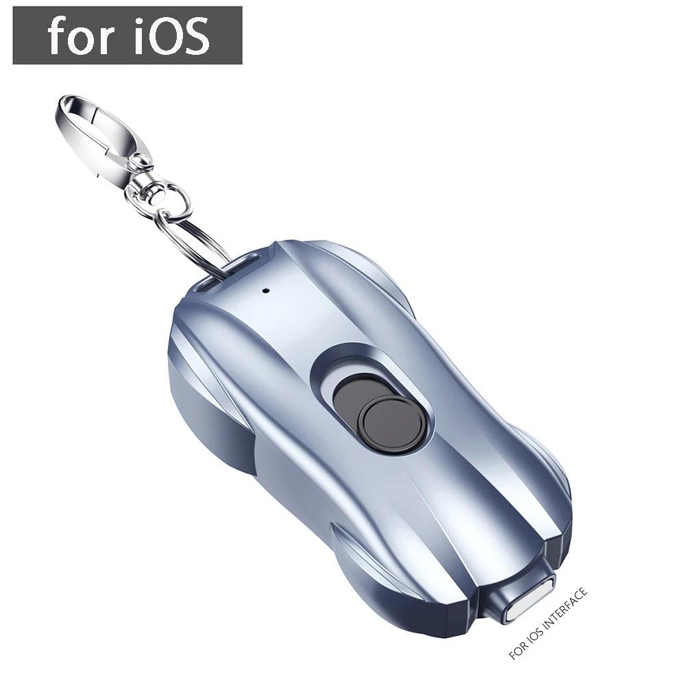 Keychain Portable Emergency Phone Charger Power Bank - THE TRENDZ HIVE 