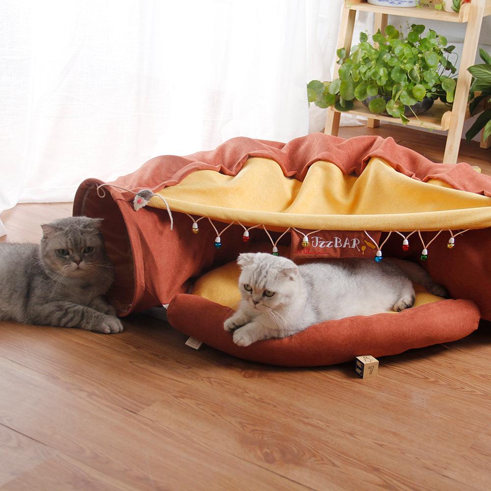 Pet Cats Tunnel Toy Interactive Play Toy - THE TRENDZ HIVE 