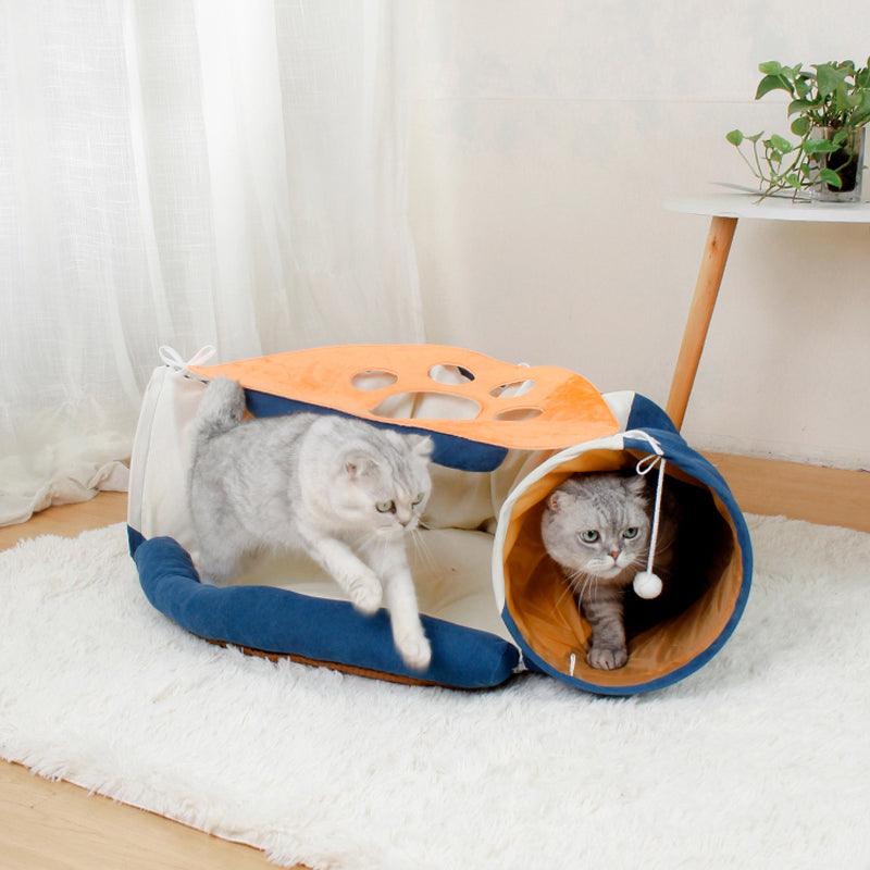 Pet Cats Tunnel Toy Interactive Play Toy - THE TRENDZ HIVE 