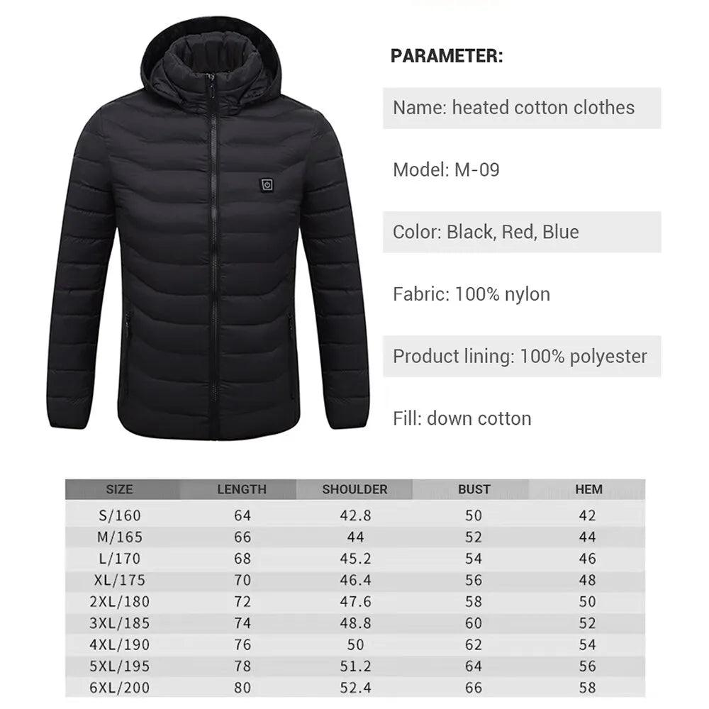 Self Heating Jacket - THE TRENDZ HIVE 