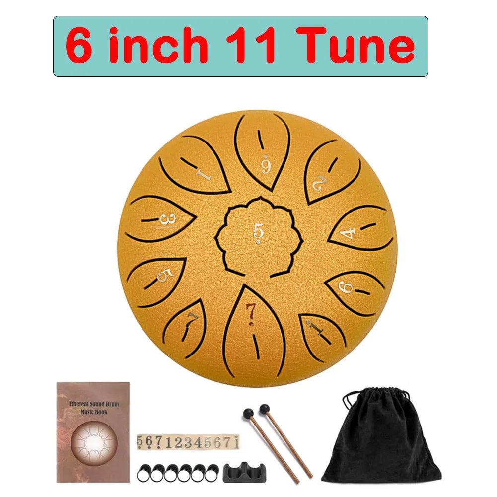 Tongue Drum 6 Inch Steel Set - THE TRENDZ HIVE 