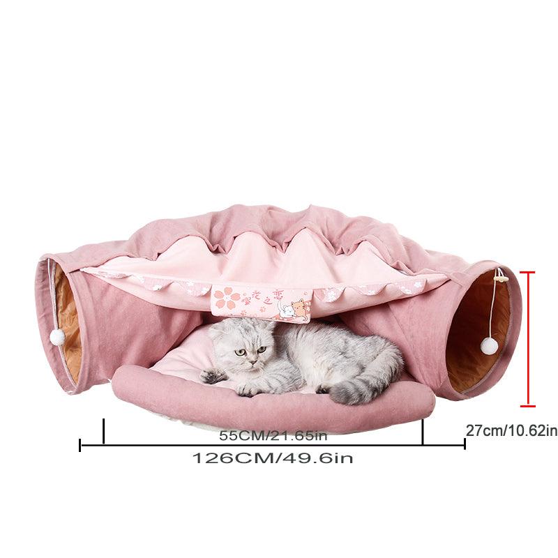 Pet Cats Tunnel Toy Interactive Play Toy - THE TRENDZ HIVE 