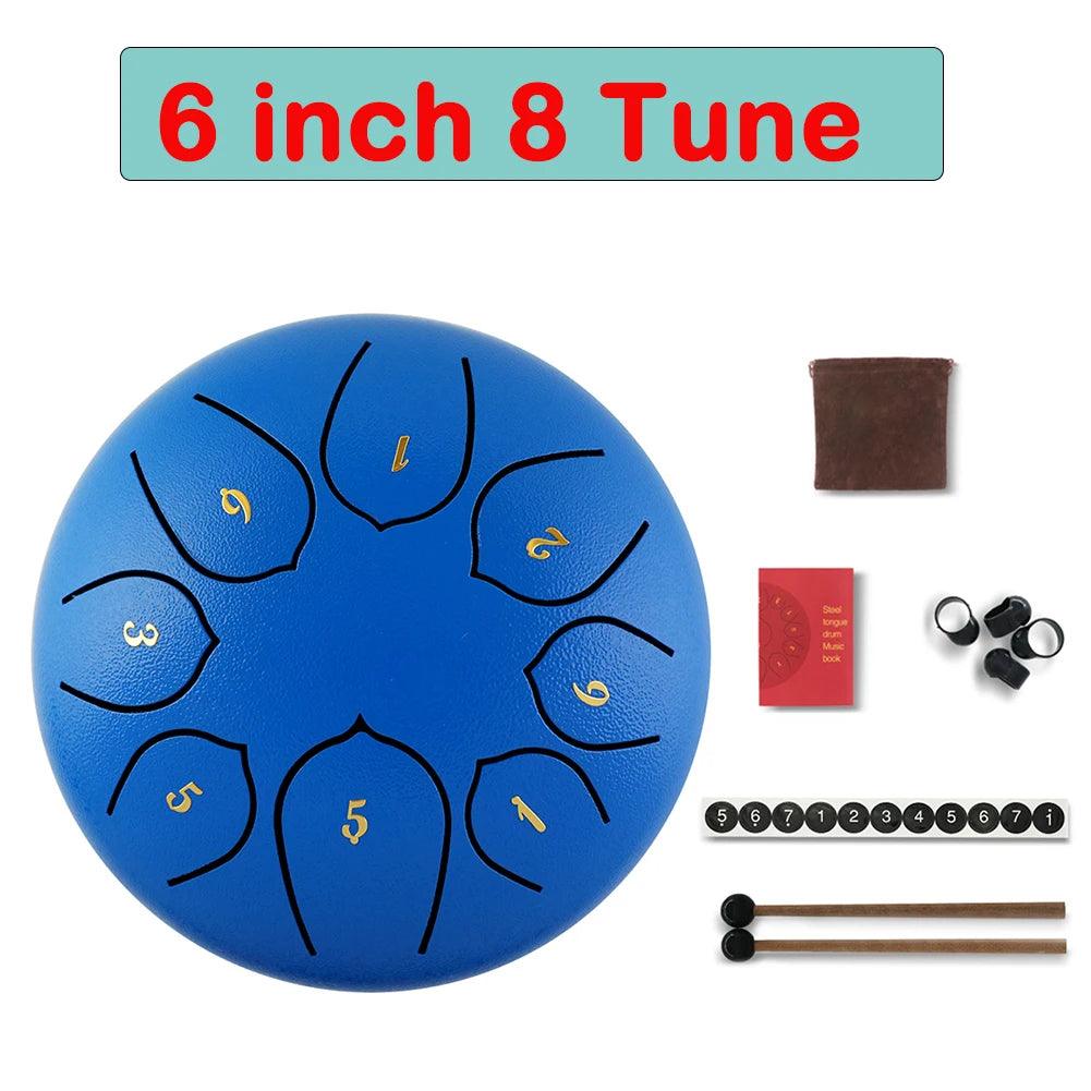 Tongue Drum 6 Inch Steel Set - THE TRENDZ HIVE 