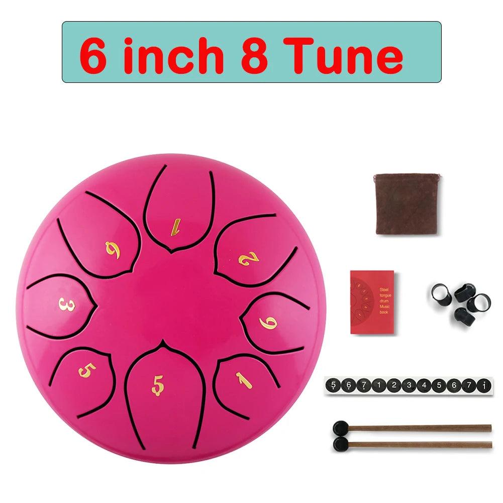 Tongue Drum 6 Inch Steel Set - THE TRENDZ HIVE 