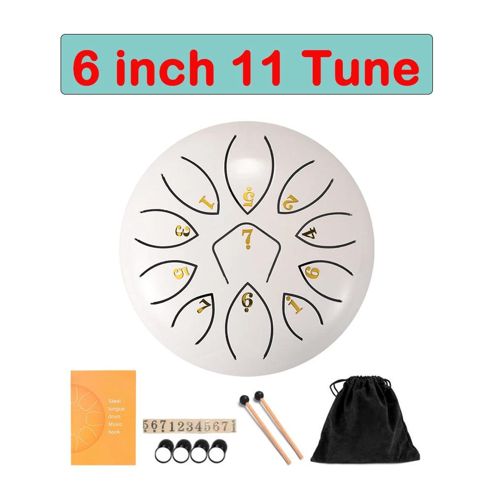 Tongue Drum 6 Inch Steel Set - THE TRENDZ HIVE 