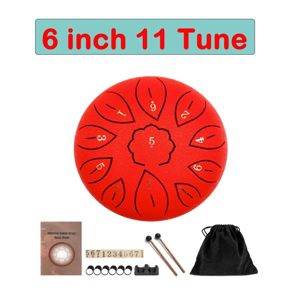 Tongue Drum 6 Inch Steel Set - THE TRENDZ HIVE 