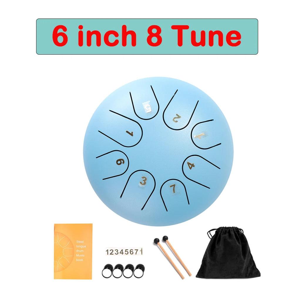 Tongue Drum 6 Inch Steel Set - THE TRENDZ HIVE 