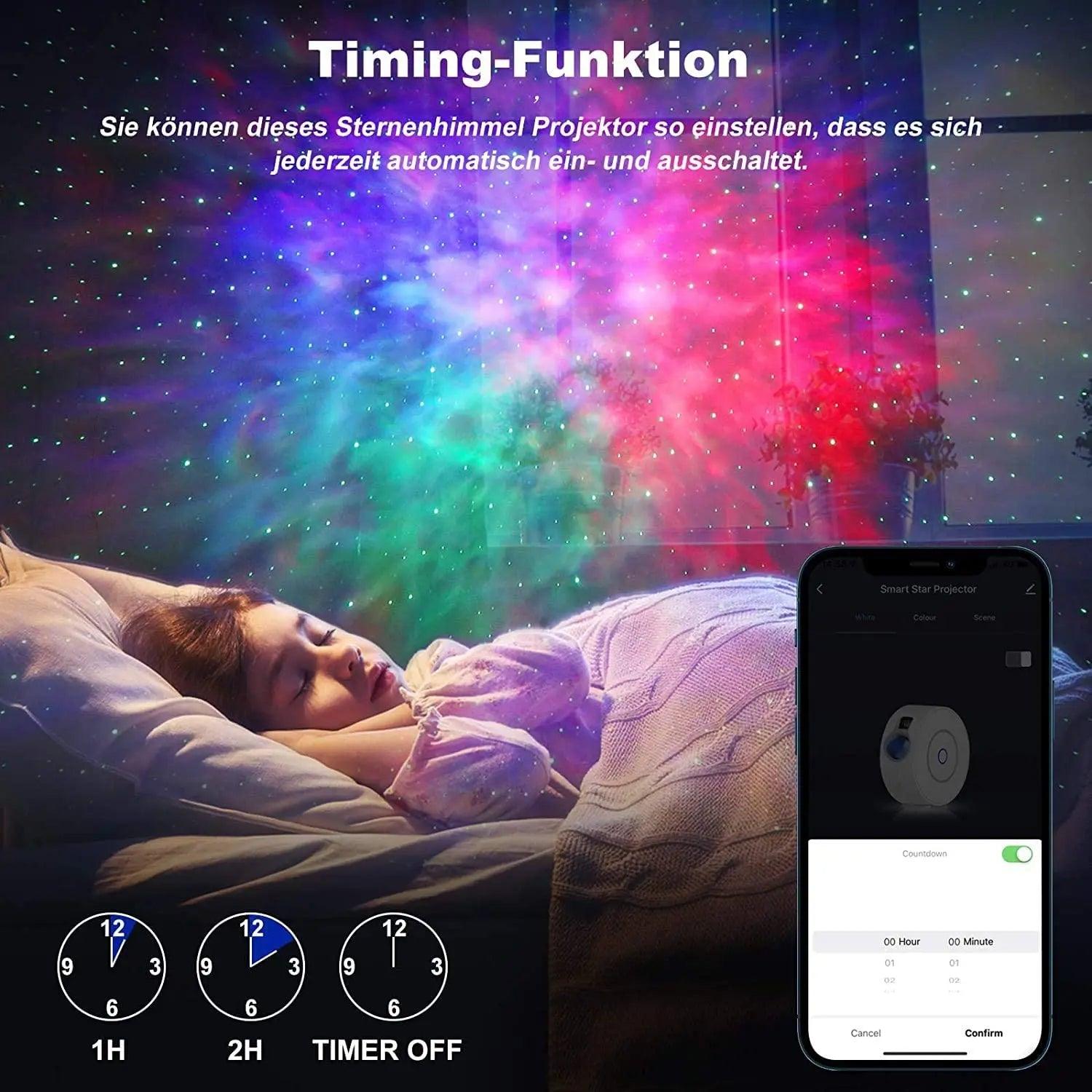 Tuya WiFi Smart Aurora Galaxy Star Projector Night Light - THE TRENDZ HIVE 