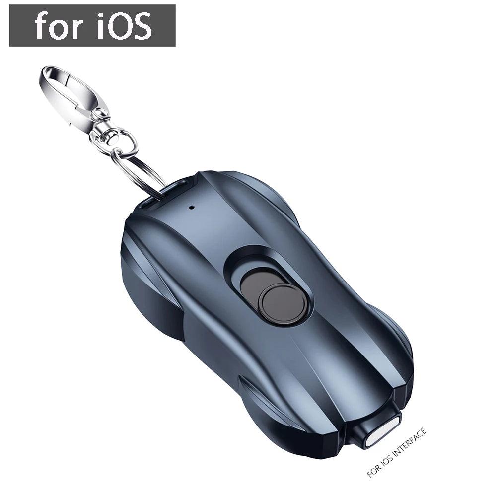 Keychain Portable Emergency Phone Charger Power Bank - THE TRENDZ HIVE 