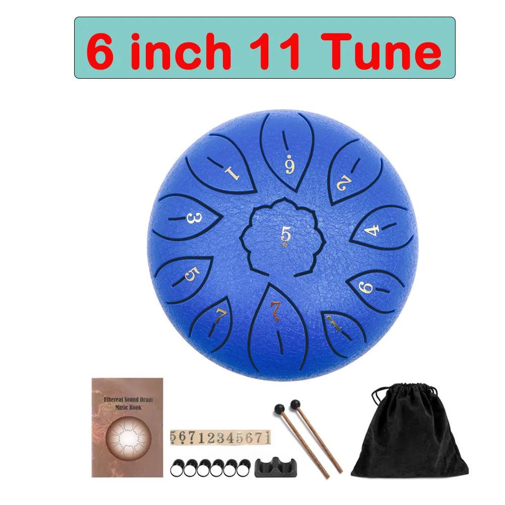 Tongue Drum 6 Inch Steel Set - THE TRENDZ HIVE 