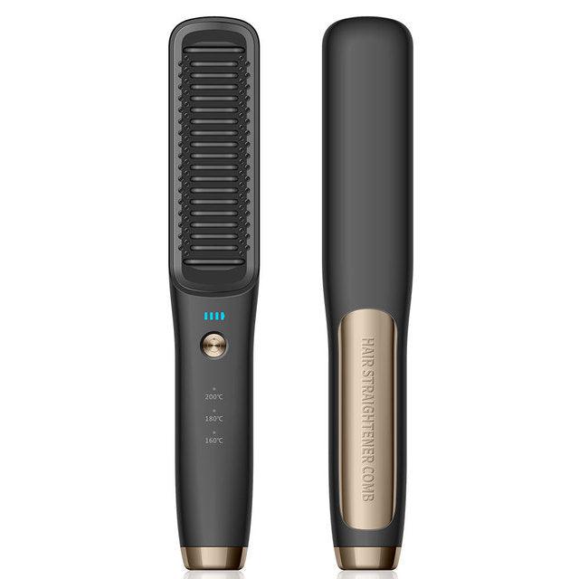 Wireless Hair Straightening Comb - THE TRENDZ HIVE 