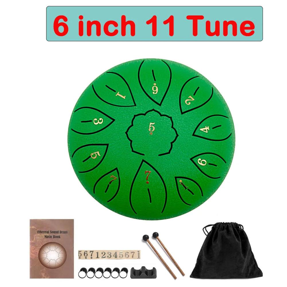 Tongue Drum 6 Inch Steel Set - THE TRENDZ HIVE 