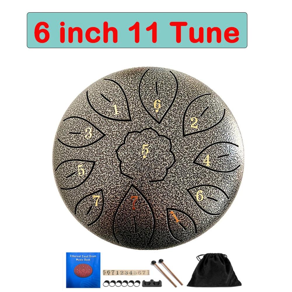 Tongue Drum 6 Inch Steel Set - THE TRENDZ HIVE 