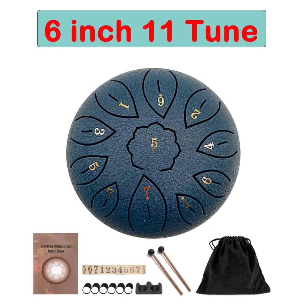 Tongue Drum 6 Inch Steel Set - THE TRENDZ HIVE 