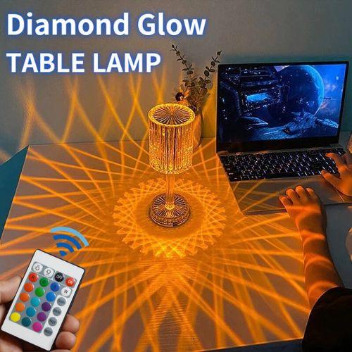 Diamond Crystal Lamp - THE TRENDZ HIVE 