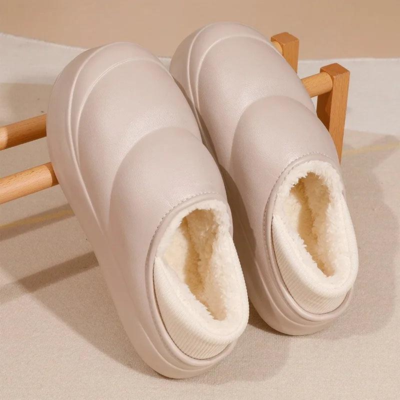 Thick Soles Women Winter Home Cotton Slippers - THE TRENDZ HIVE 