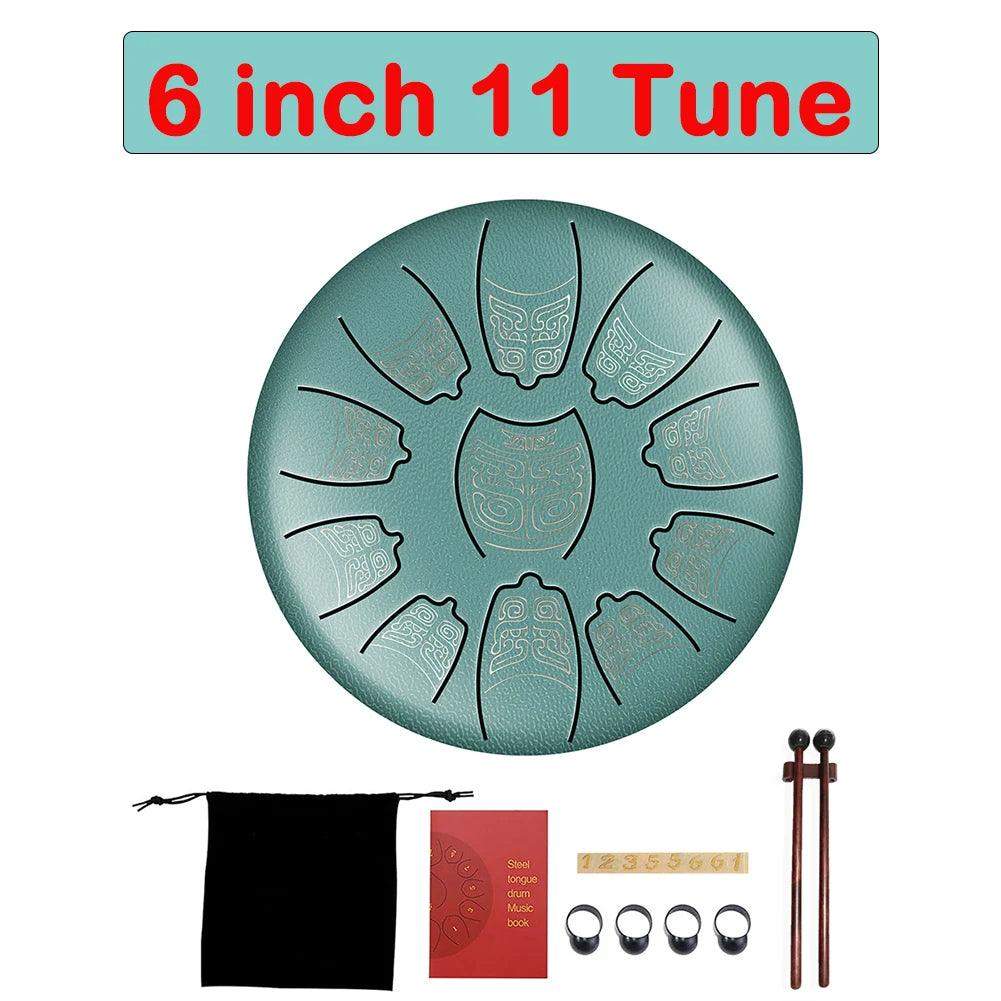 Tongue Drum 6 Inch Steel Set - THE TRENDZ HIVE 