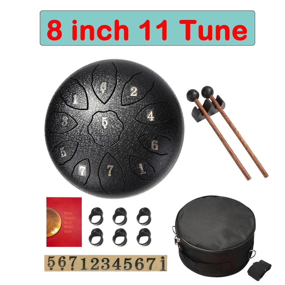 Tongue Drum 6 Inch Steel Set - THE TRENDZ HIVE 