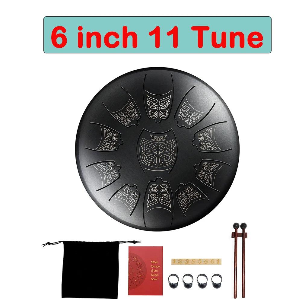 Tongue Drum 6 Inch Steel Set - THE TRENDZ HIVE 