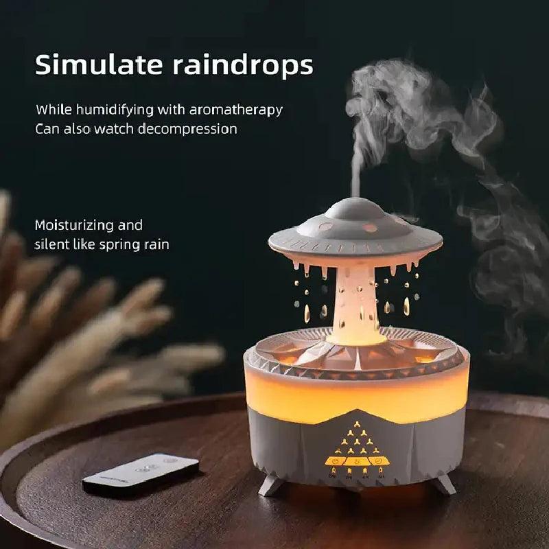Rain Drop Air Humidifier Essential Oil Diffuser - THE TRENDZ HIVE 