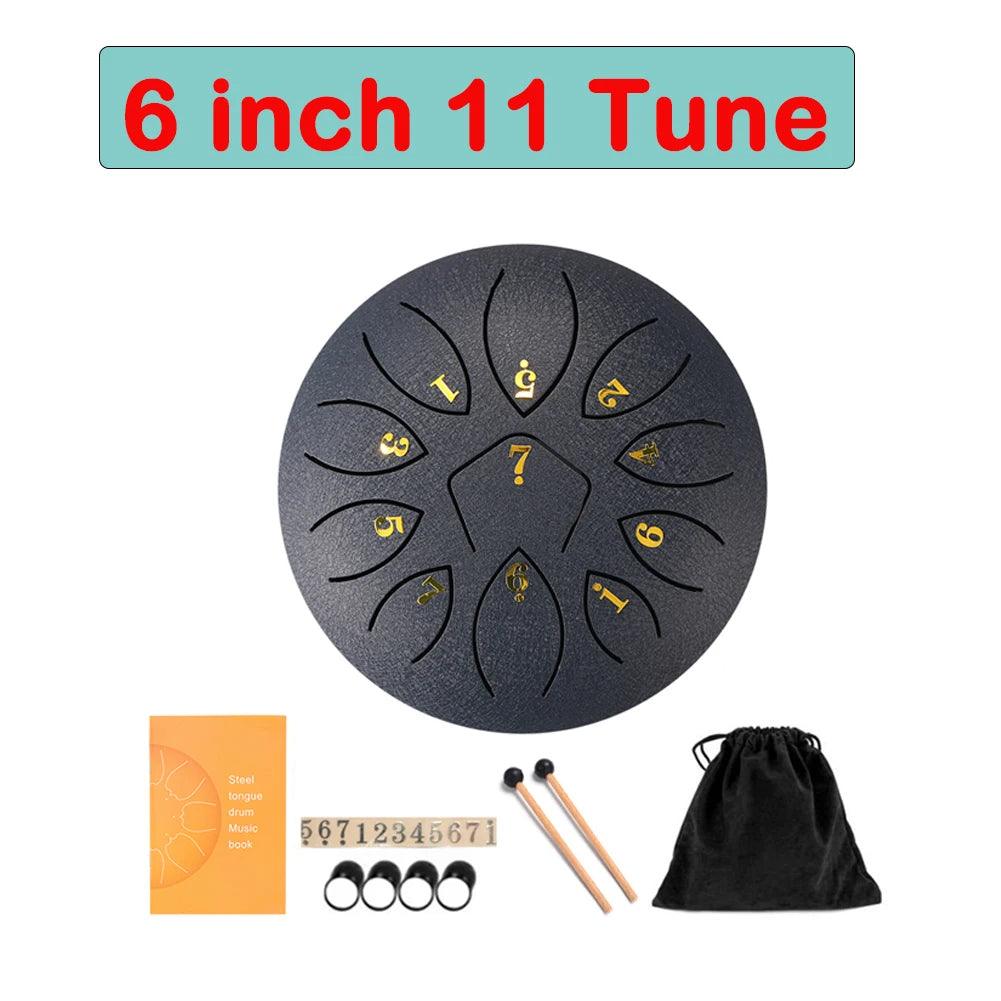 Tongue Drum 6 Inch Steel Set - THE TRENDZ HIVE 