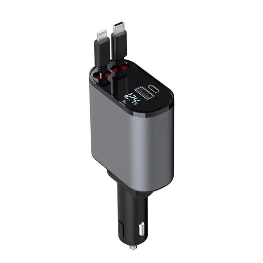 Retractable Car Charger - THE TRENDZ HIVE 