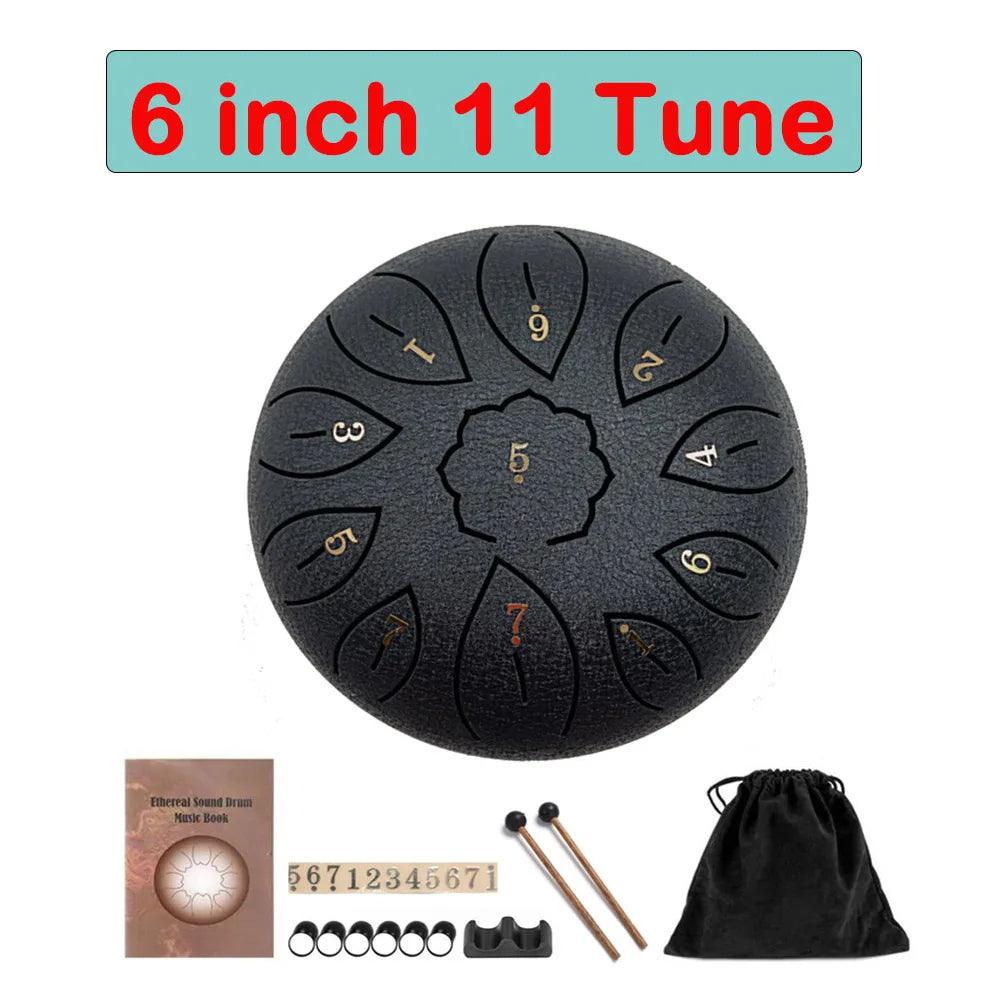 Tongue Drum 6 Inch Steel Set - THE TRENDZ HIVE 